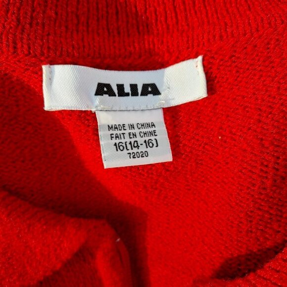 Adorable ALIA CAT ZIP UP Jacket Size 14-16 - Picture 2 of 8